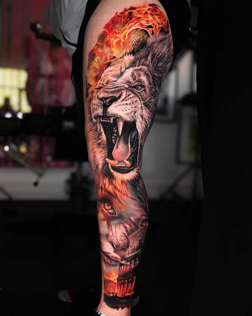 Tatouage de Double V Tattoo