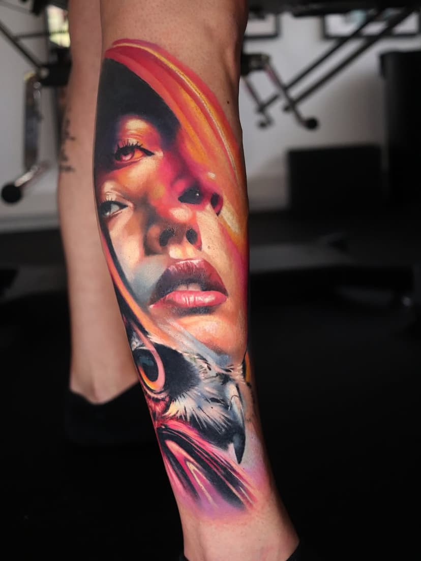 Tatouage de Double V Tattoo