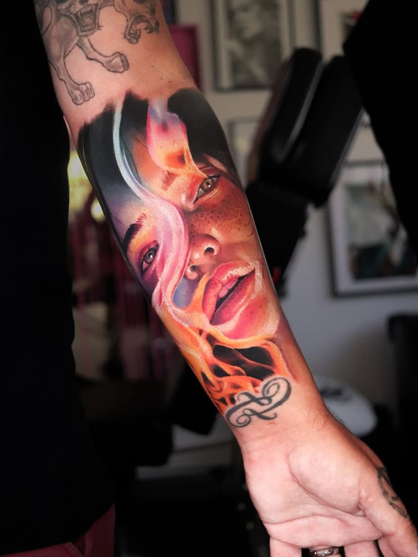 Tatouage de Double V Tattoo