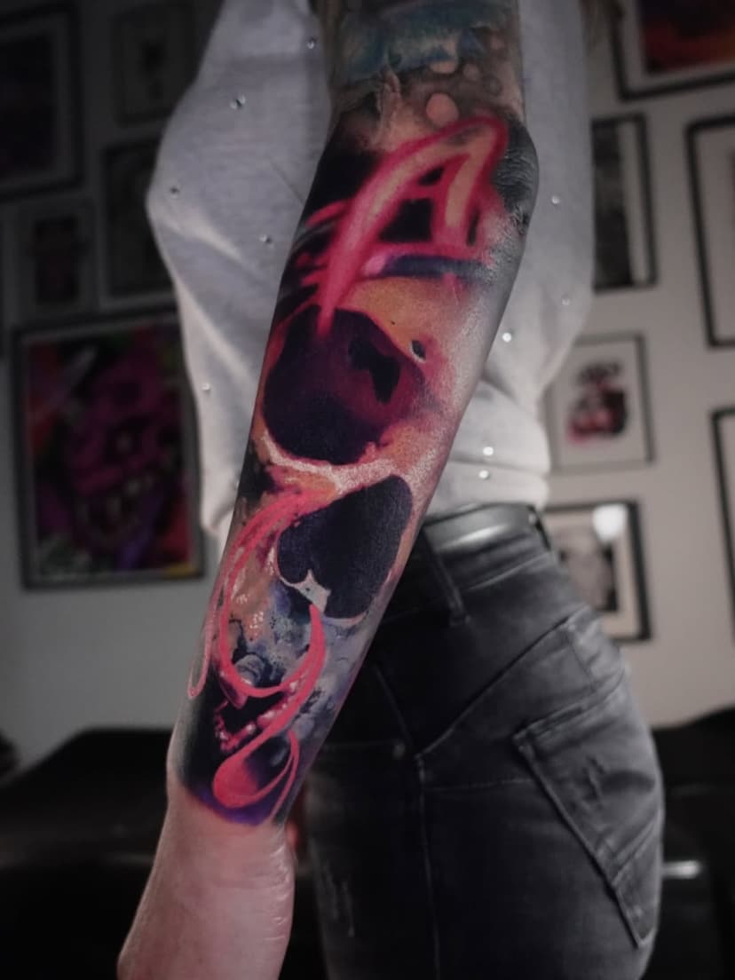 Tatouage de Double V Tattoo