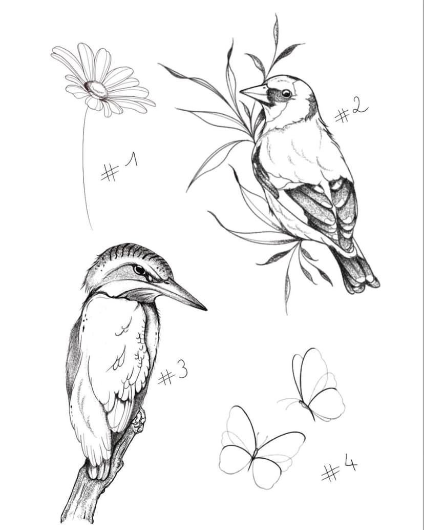 Tatouage de Douce Aubépine