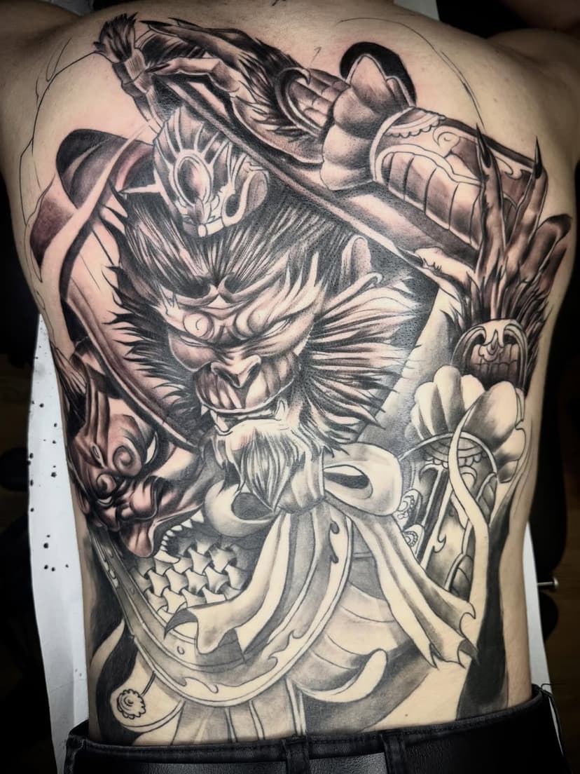 Tatouage de dr Brack Tattoo cannes