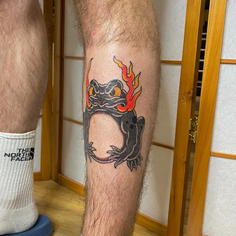 Tatouage de Dragon bleu