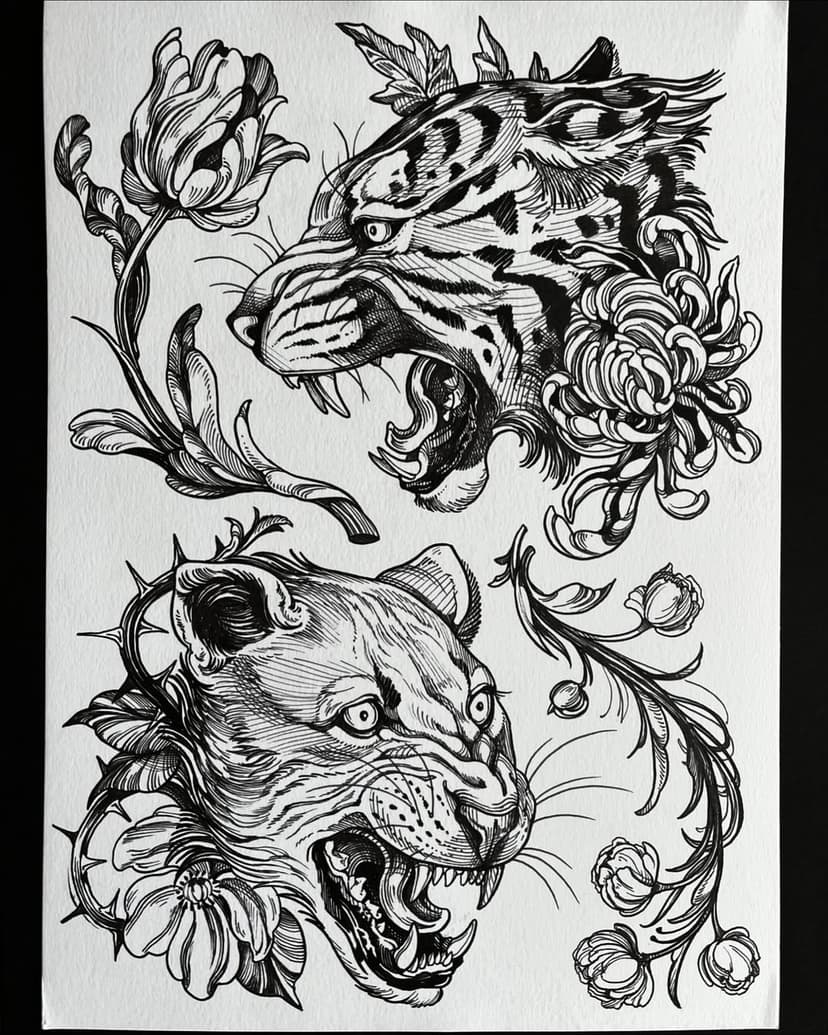 Tatouage de DUMANO Ines - tatouage