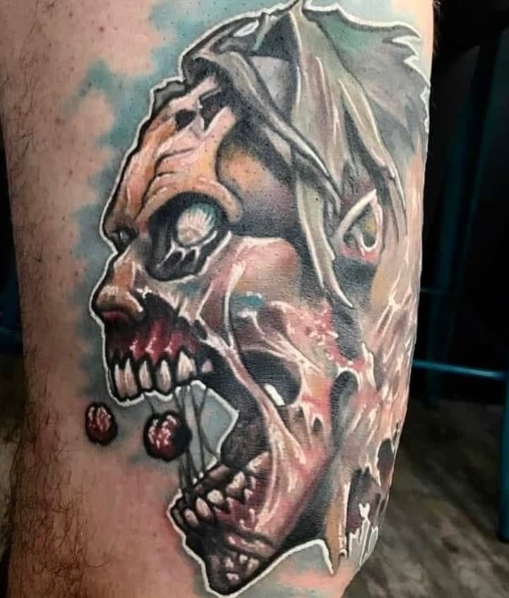 Tatouage de Elektrikmeat tattoo