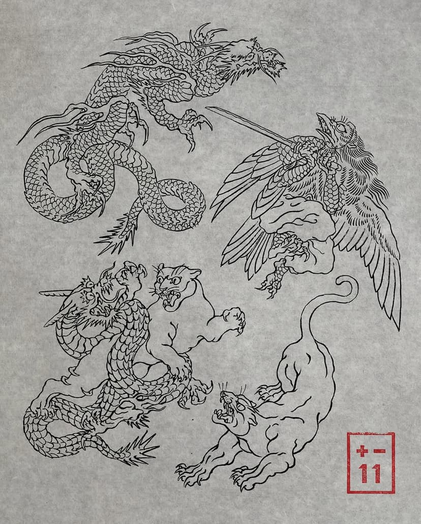 Tatouage de Eleven Tattoo