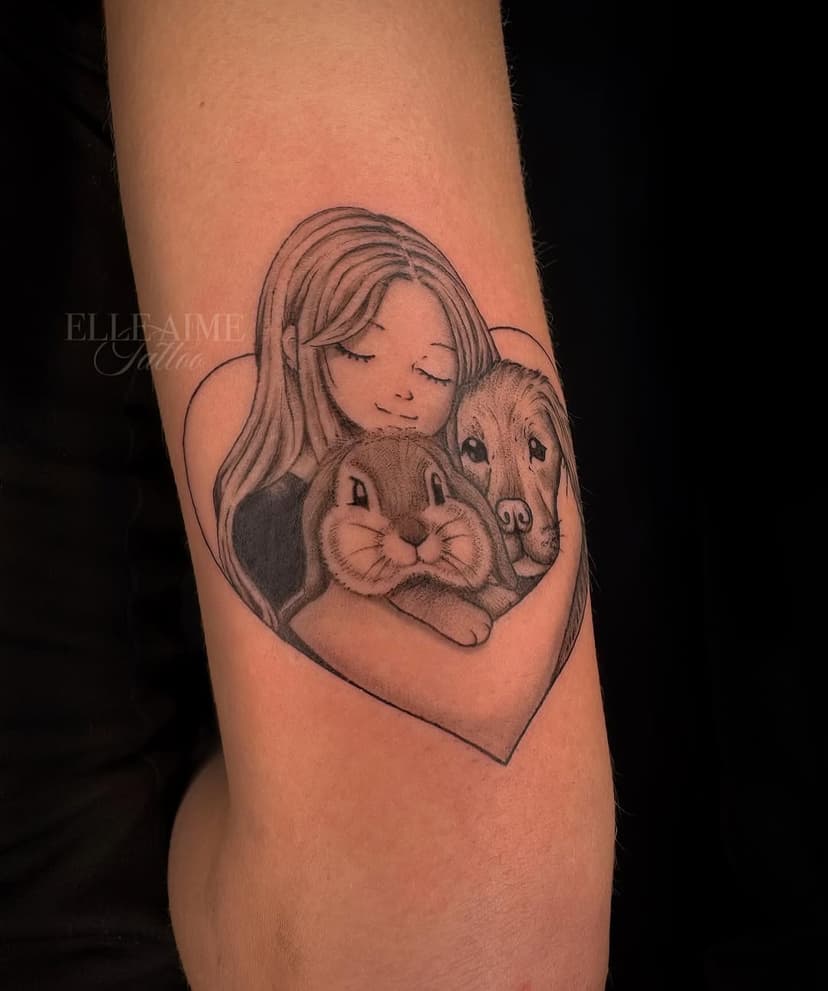 Tatouage de Elle Aime Tattoo Studio