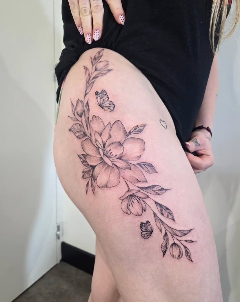 Tatouage de Encr'L studio de tatouage privé