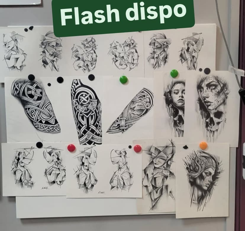 Tatouage de Excalibur tattoo