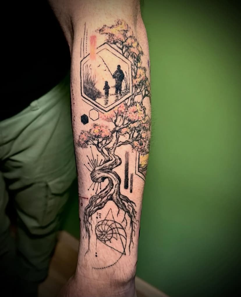 Tatouage de Falkat’ink salon Tattoo privé