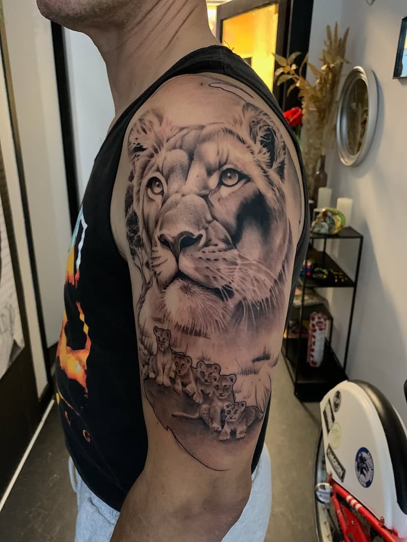 Tatouage de FLK TATTOO