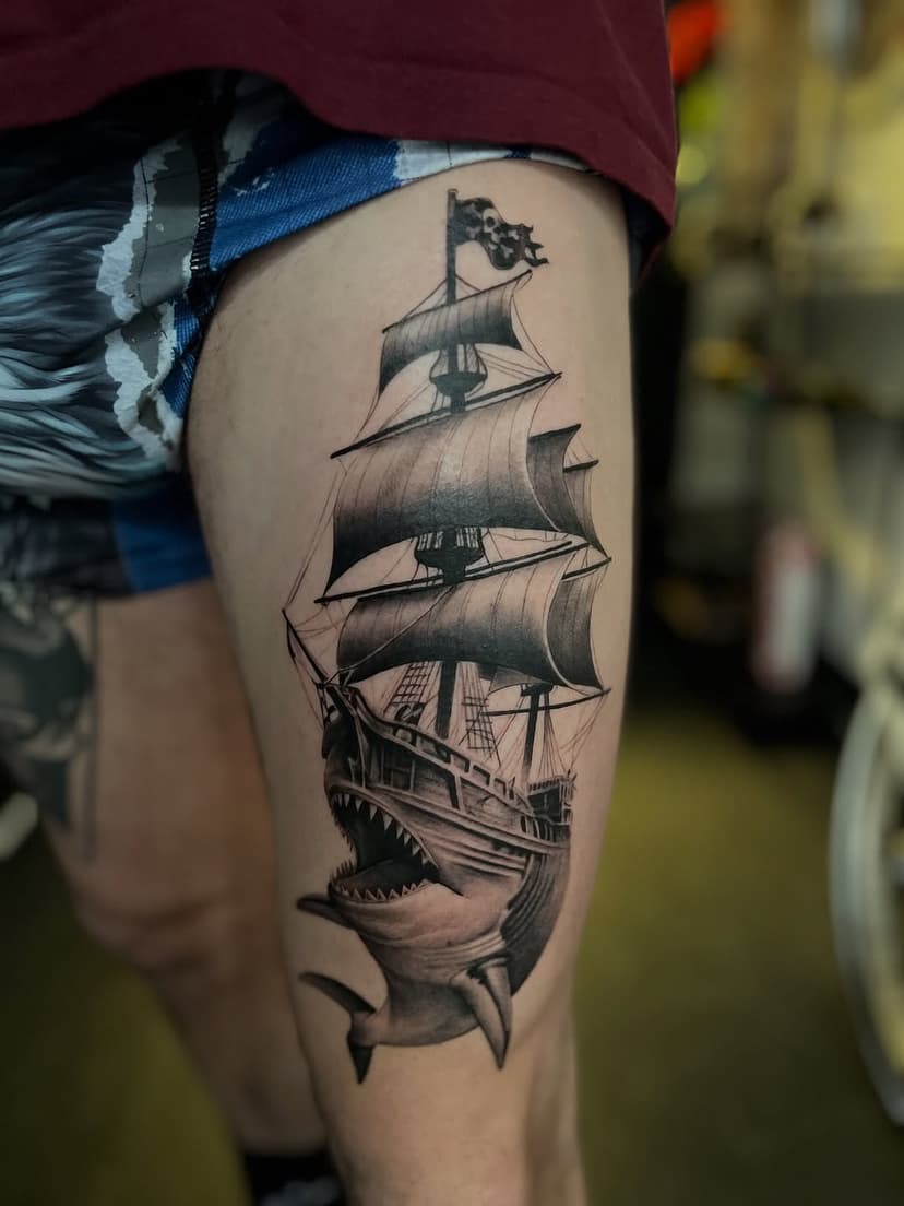 Tatouage de FLK TATTOO