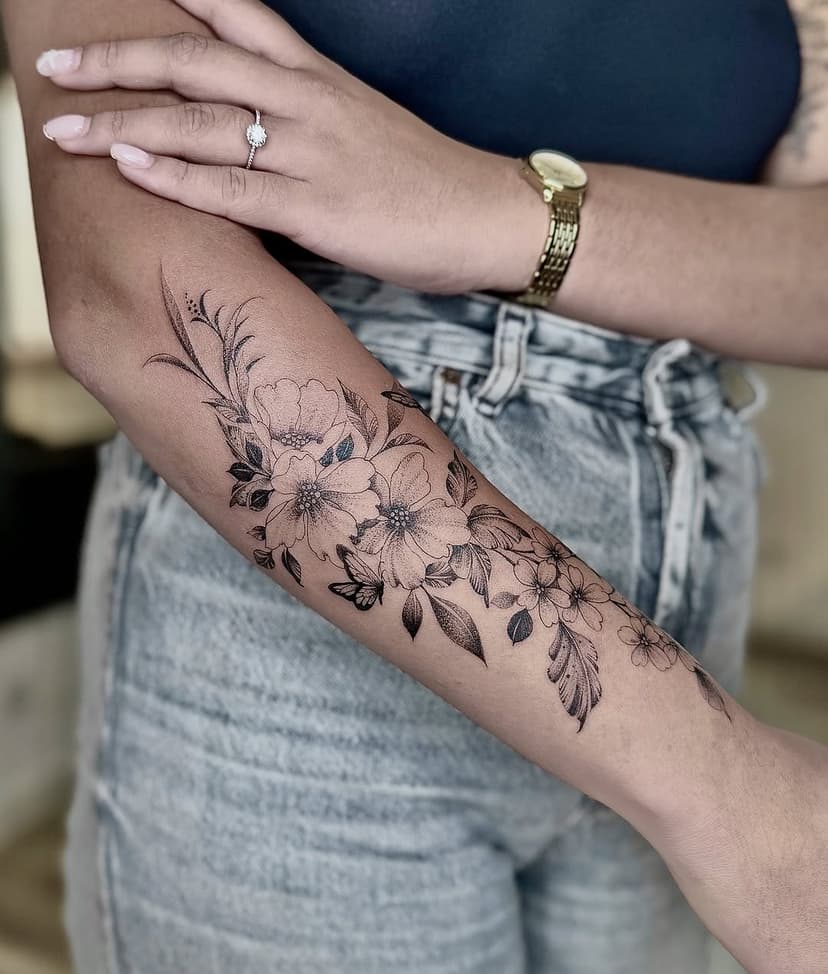 Tatouage de Flosub ink tattoo