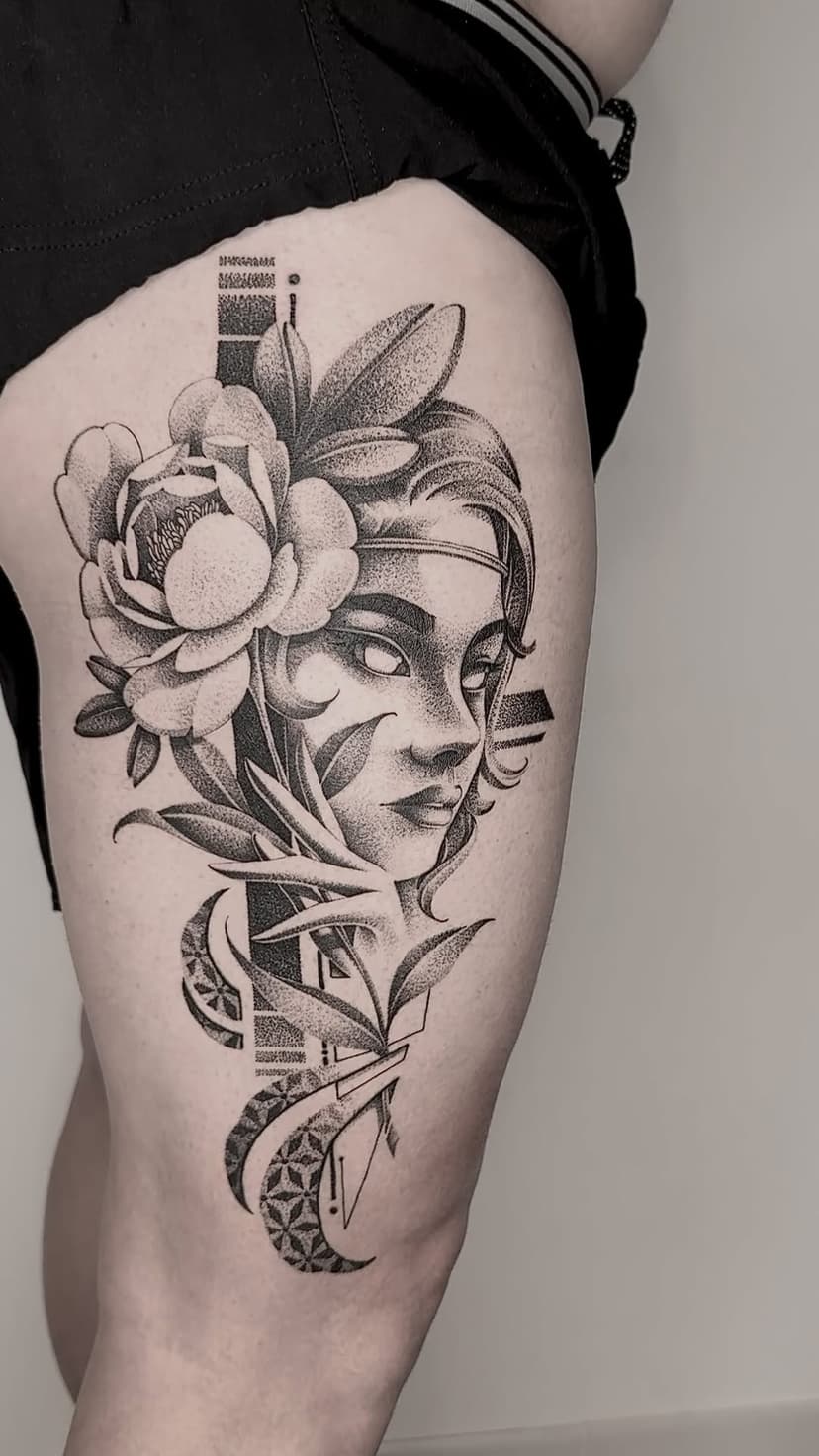 Tatouage de Flosub ink tattoo