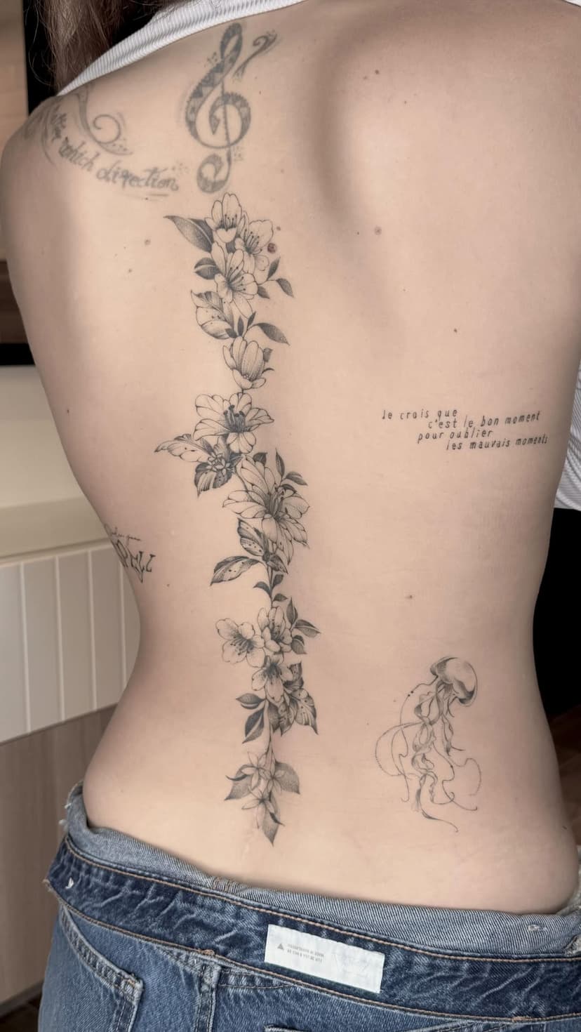 Tatouage de Flosub ink tattoo