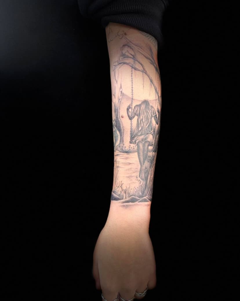 Tatouage de French Electric Tattoo