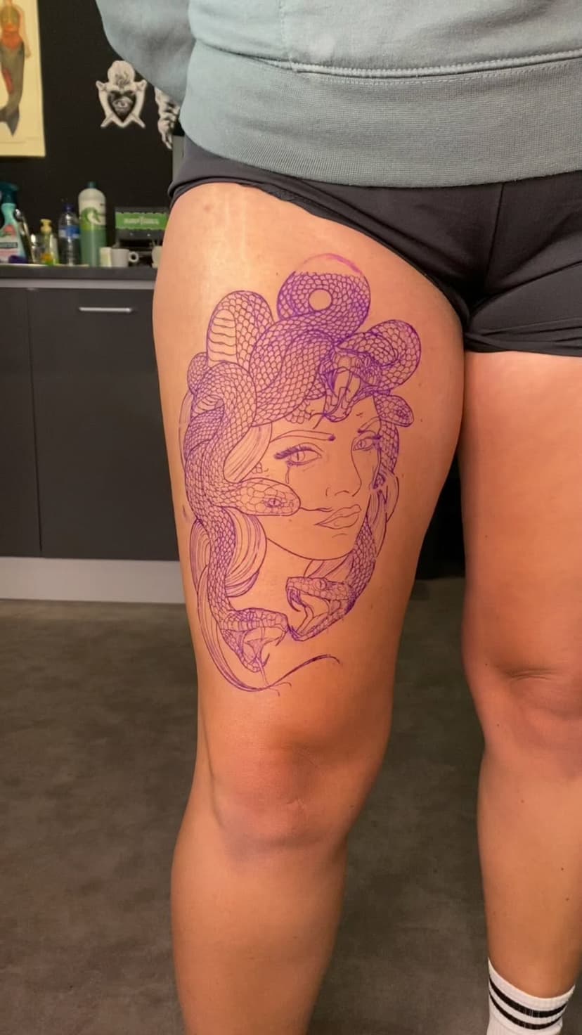 Tatouage de Gamine Encrée Tattoo
