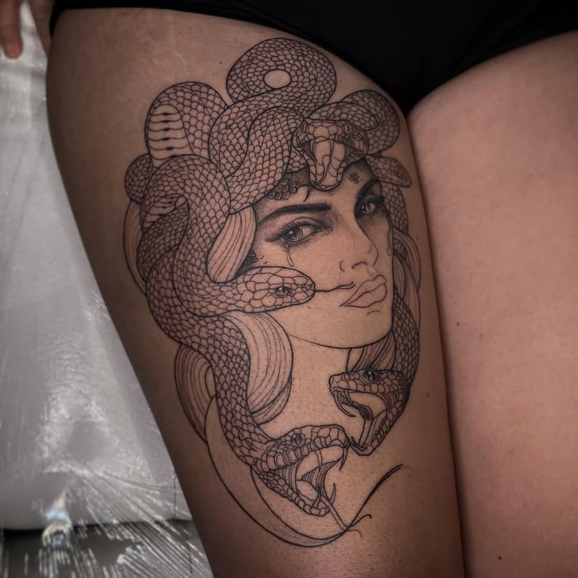 Tatouage de Gamine Encrée Tattoo