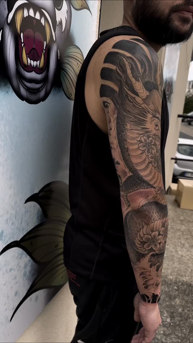 Tatouage de Gorill'art tattoo Fraisses