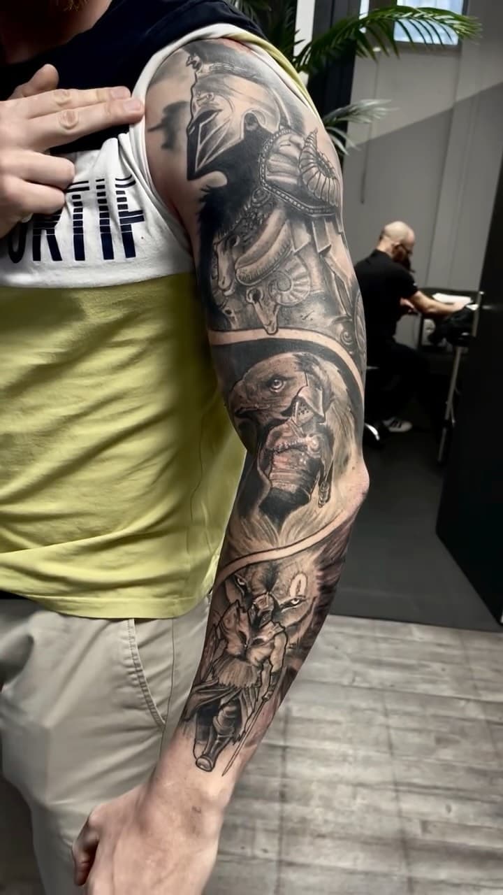 Tatouage par Gothamink Inktattoo