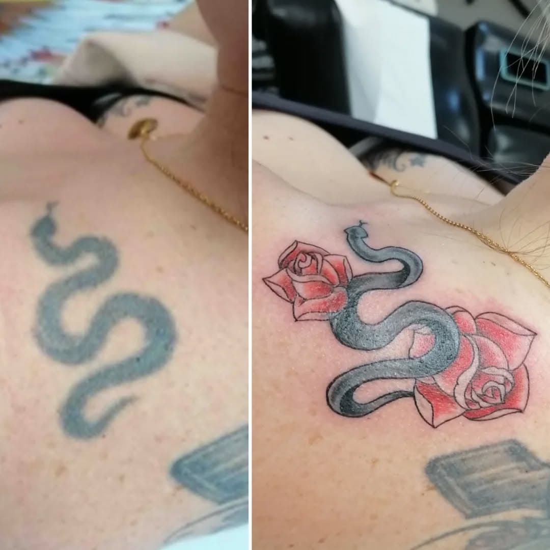 Tatouage par Guyom Tattoo Station