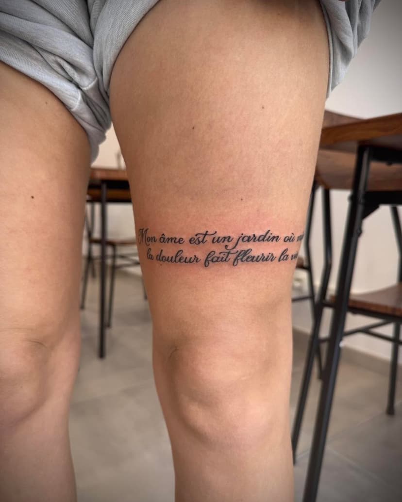 Tatouage de Gwen Tattoo Canet