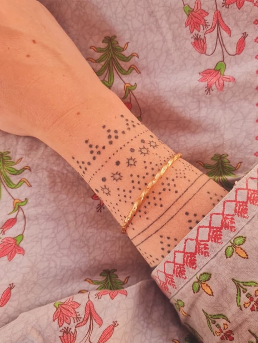 Tatouage de Hamsa Tattoo - Salon de tatouage a Dijon