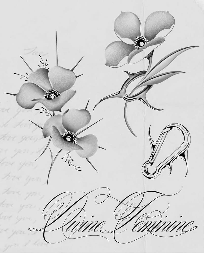 Tatouage de Amour Criminel Tattoo Club