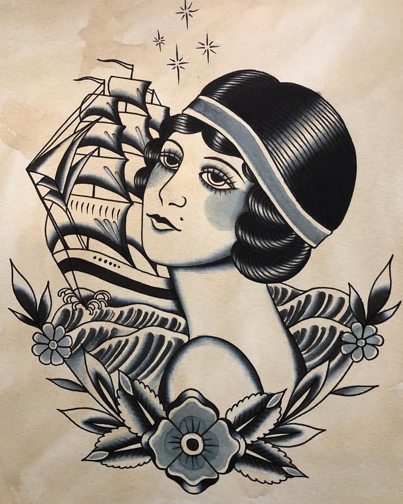 Tatouage de House of Blues Tattoo Studio