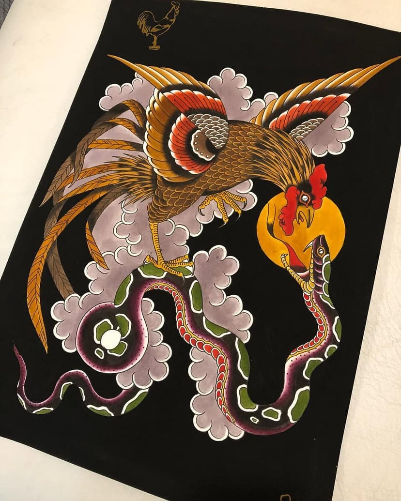 Tatouage de House of Blues Tattoo Studio