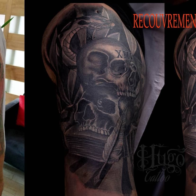 Tatouage de Hugo Tattoo Shop
