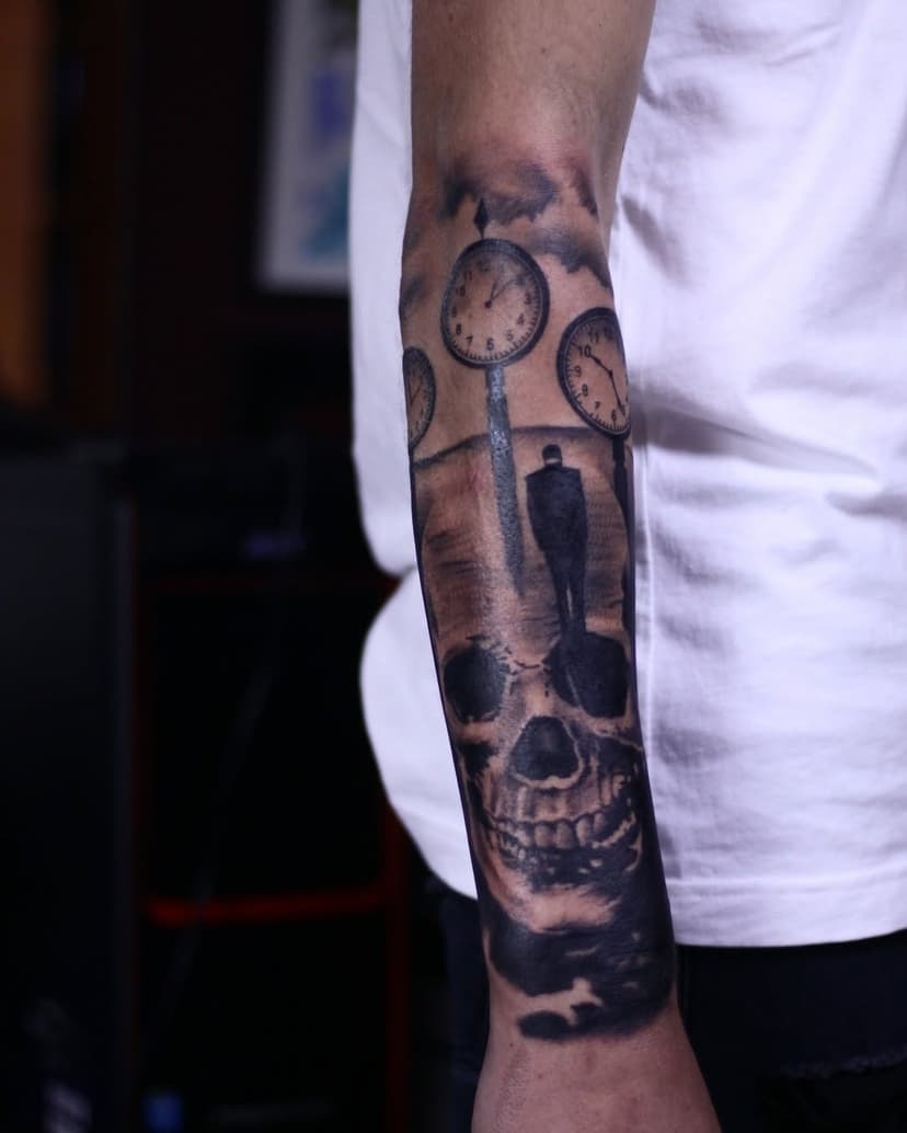 Tatouage de Hugo Tattoo Shop