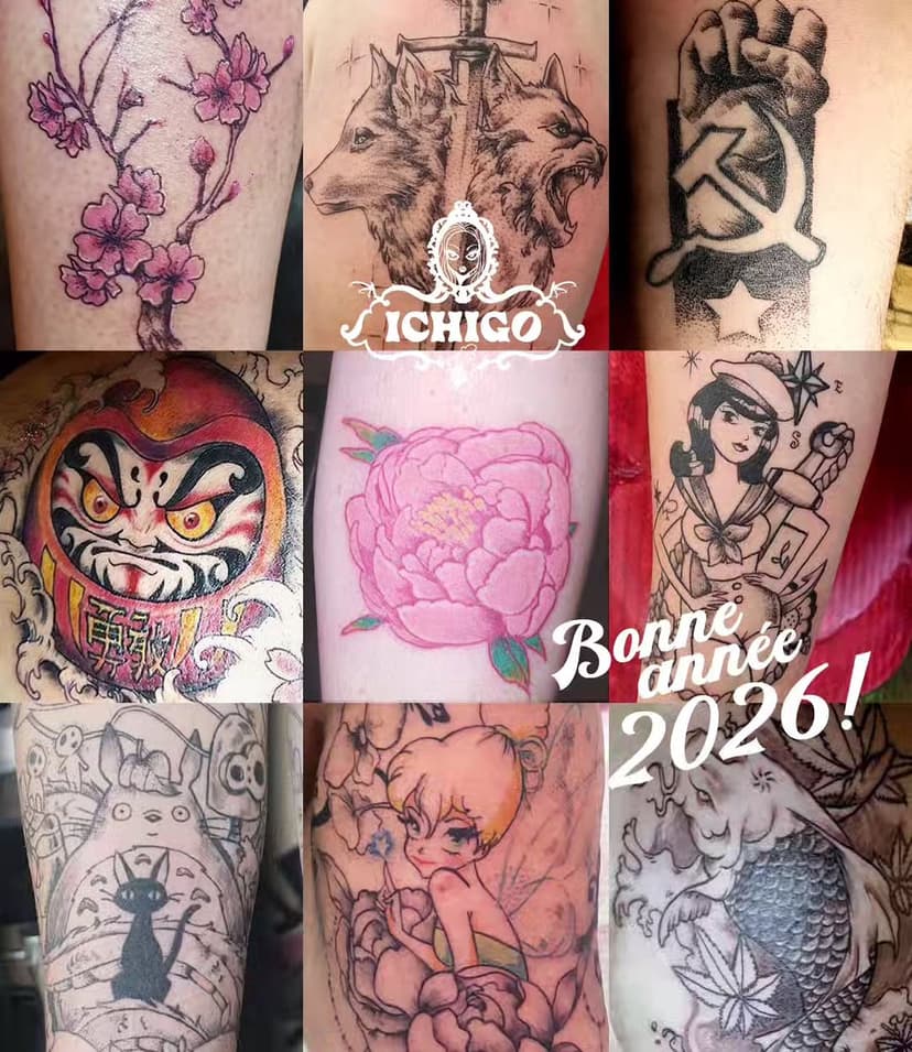 Tatouage de Ichigo Salon de Tatouage