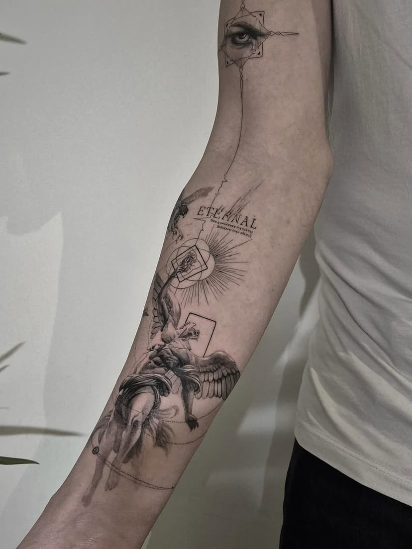 Tatouage de Aviosa tattoo shop