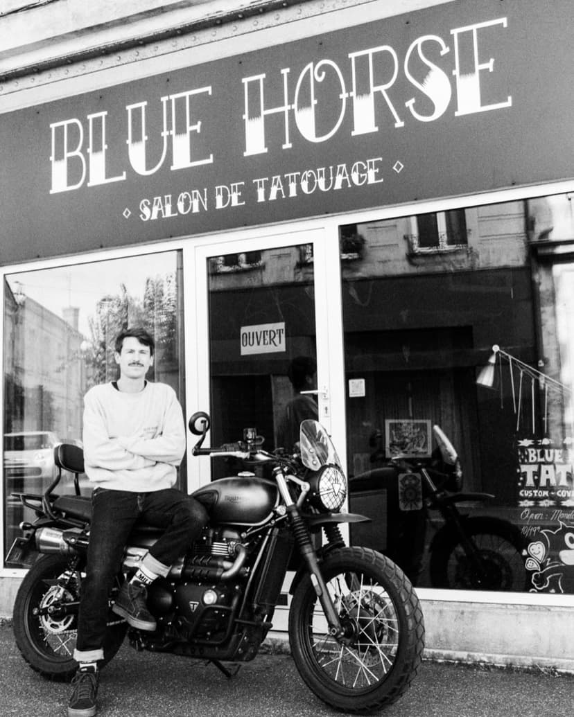 Tatouage de Blue Horse Tattoo