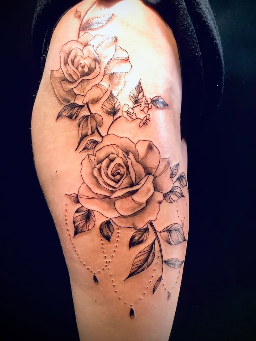 Tatouage de Inka tattoo shop