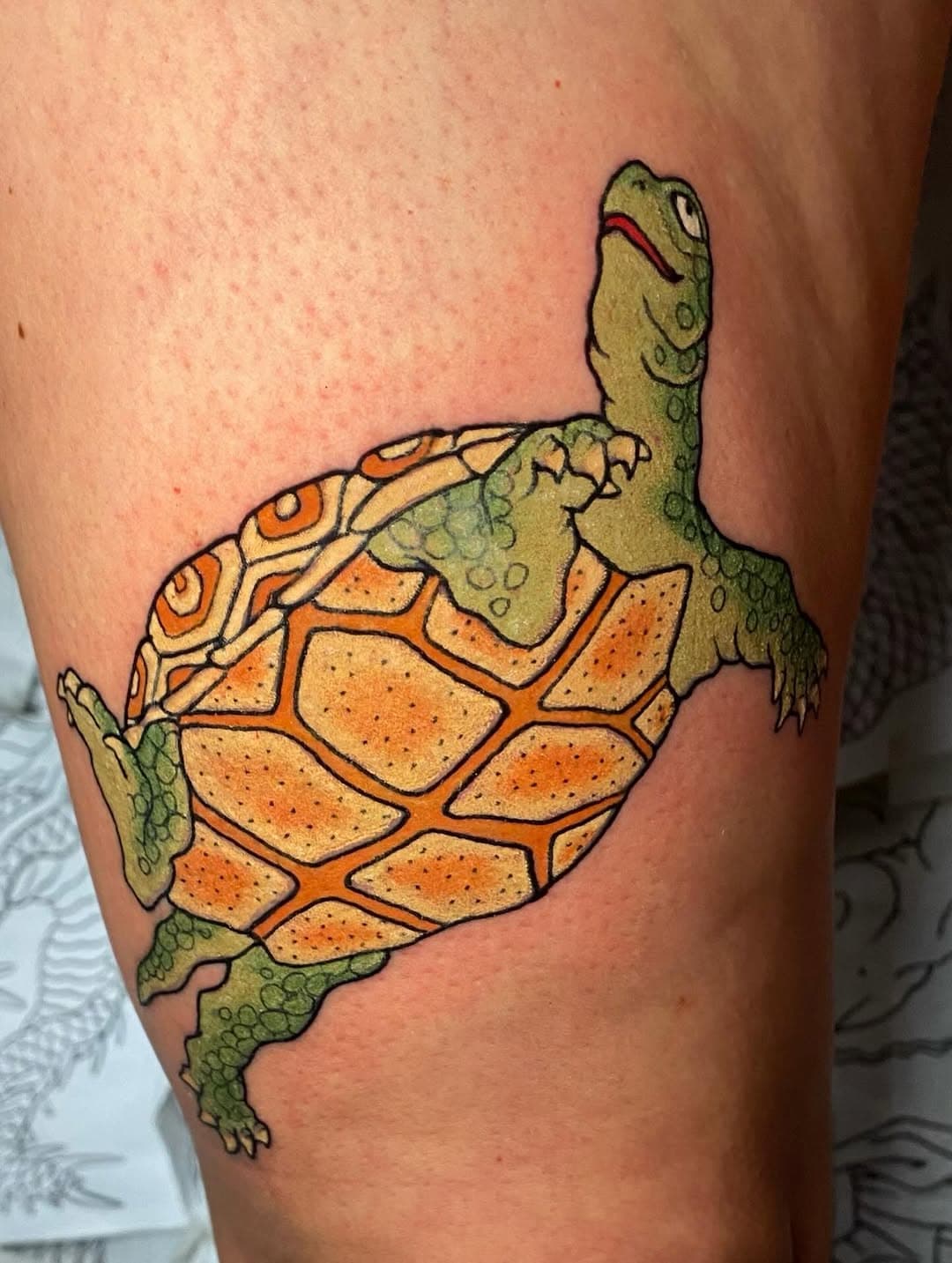 Tatouage par Inkvader Tattoo .transcorp piercing Sète