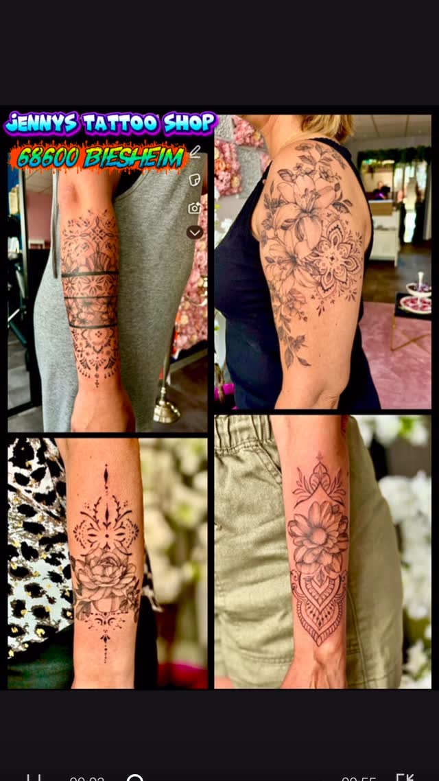 Tatouage de Jennys tattoo shop (tattoo,microblading,esthétique)