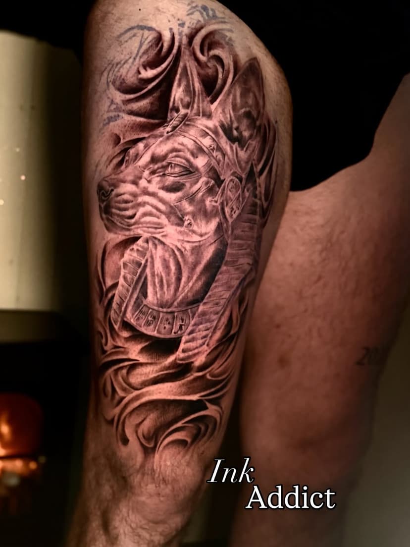 Tatouage de Jenson InkAddict Tattoo Shop