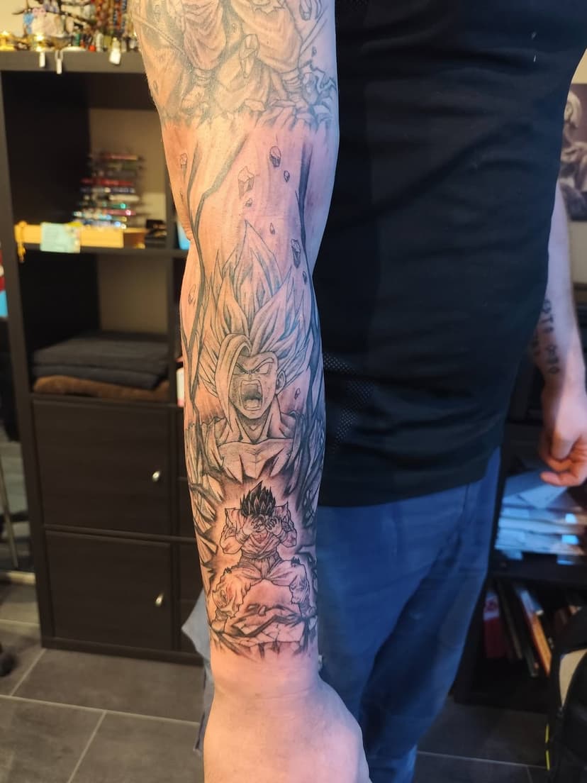 Tatouage de Jerome tatou. Tatouage tatoueur valenciennes