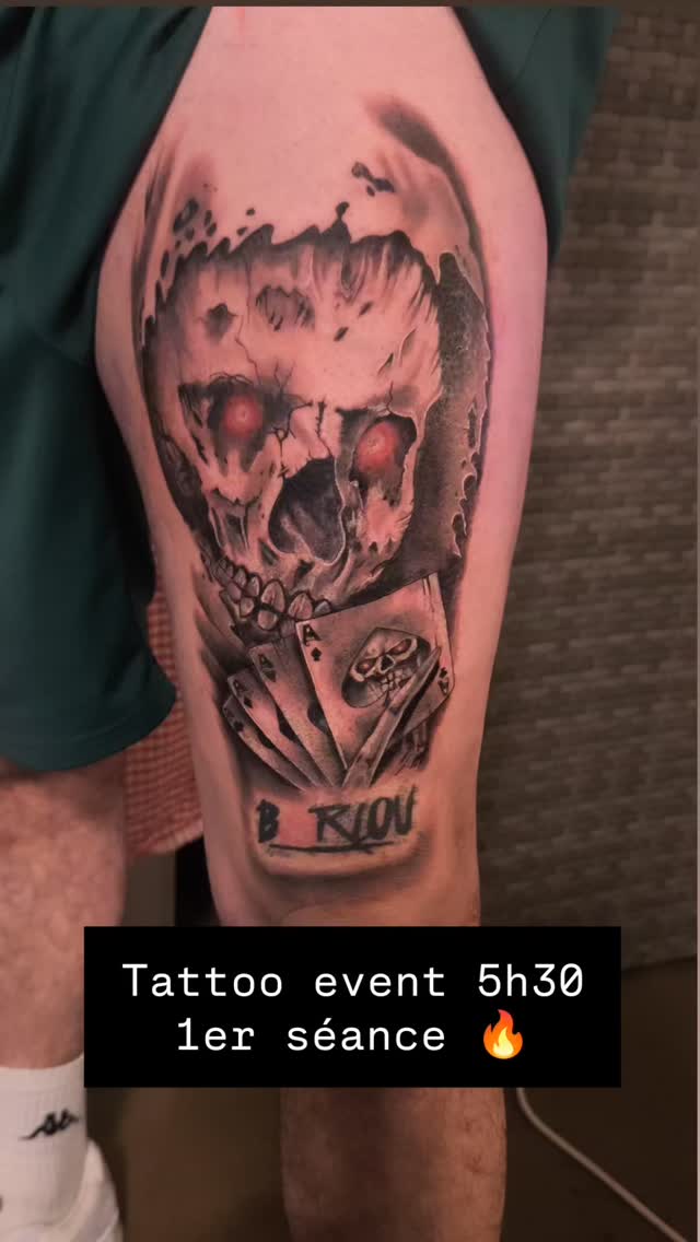 Tatouage de Jj jotattoo