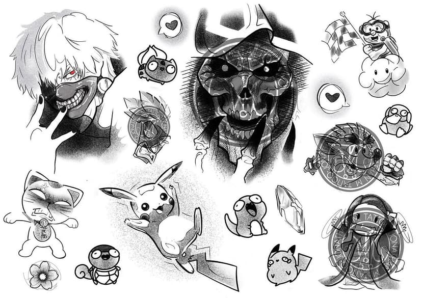 Tatouage de Jonathan M. Tattoo