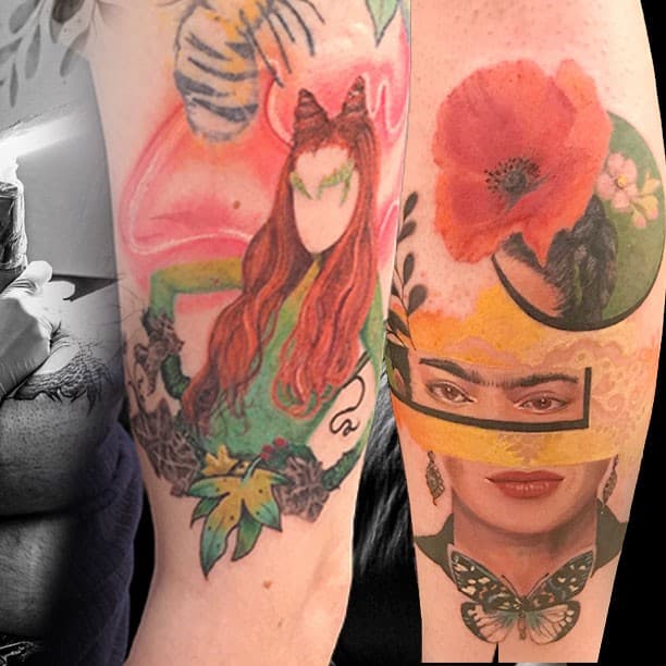 Tatouage de JU Artquarelle Tattoo