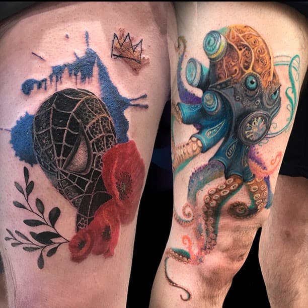 Tatouage de JU Artquarelle Tattoo