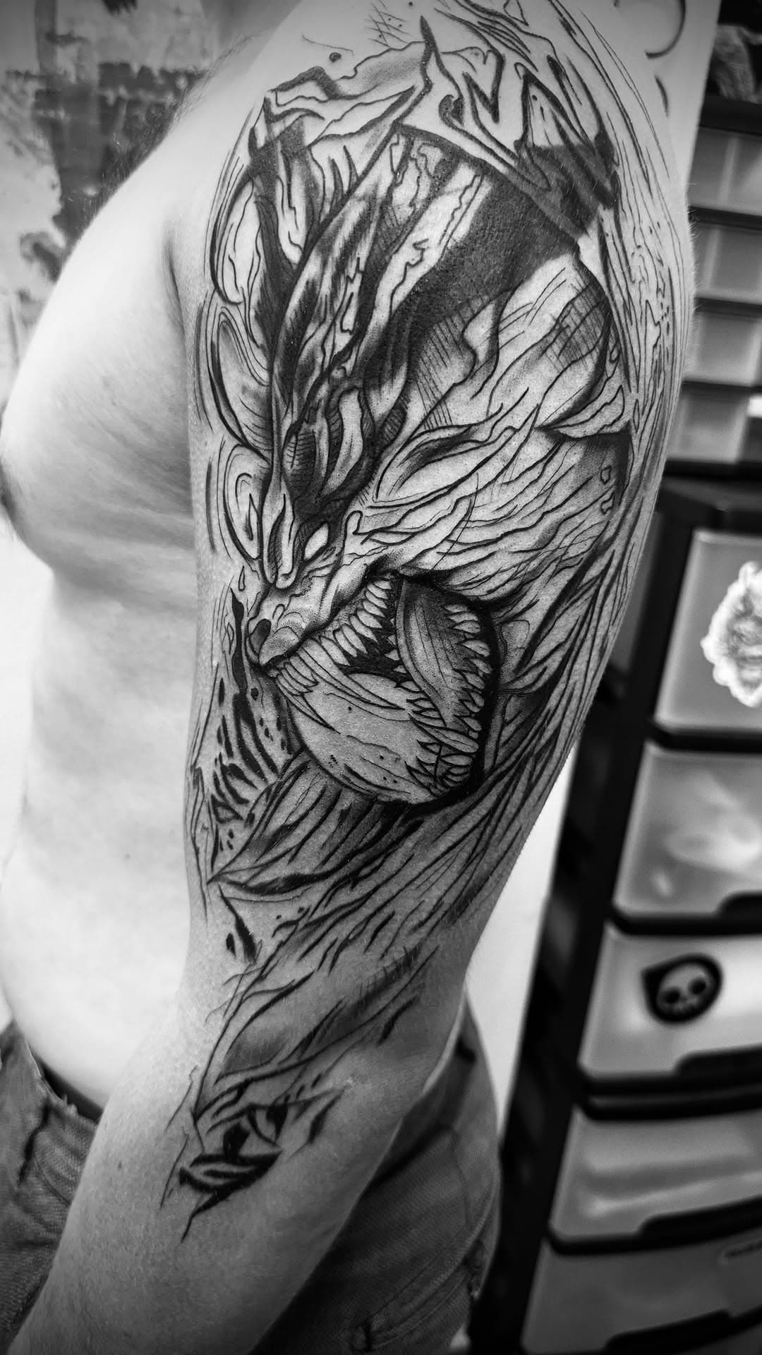 Tatouage par Junior Genova tattoo