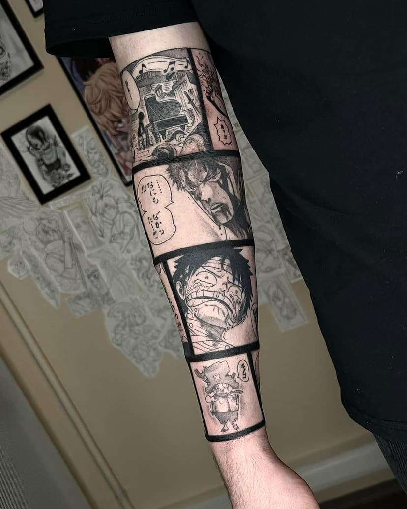 Tatouage de Finny Red