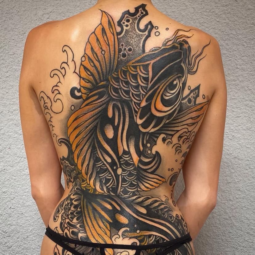 Tatouage de Karavan Tattoo