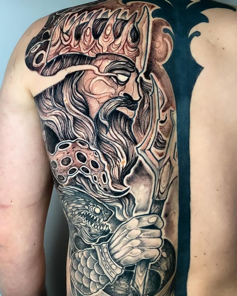 Tatouage de Kazorp Tattoo Shop