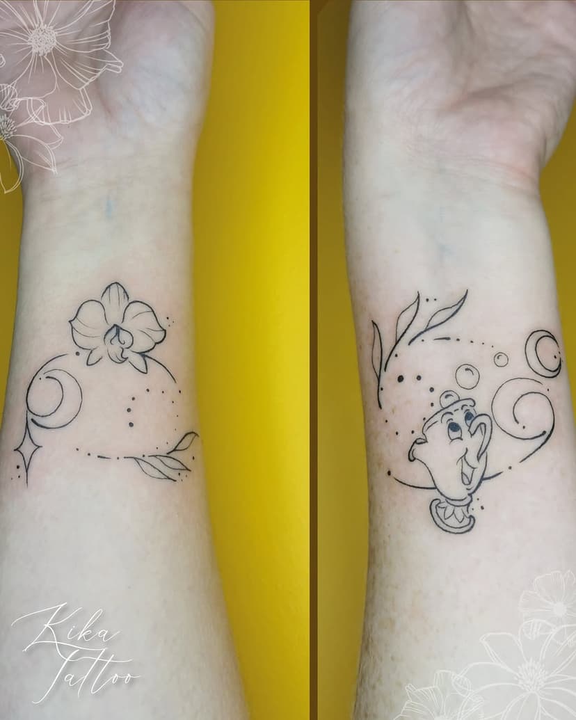 Tatouage de Kika Tattoo - studio privé