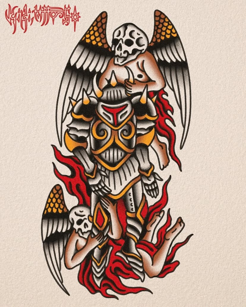 Tatouage de Kiki Tattoo